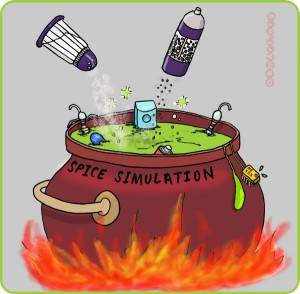 OhmArt Cartoon: Spice simulation
