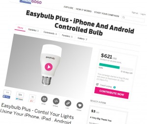 EasyBulb plus on IndieGoGo