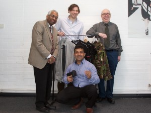  Professor Tilak Dias, Stephen Lorimer from Sustainable Society Network+, Dr Colin Cork of Nottingham Trent University and Anura Rathnayake