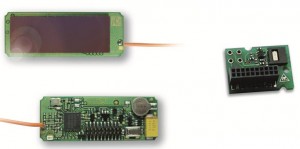 The functionality described in this article has been implemented in the EnOcean STM 330 energy harvesting temperature sensor which can be extended with the HSM 100 humidity sensor