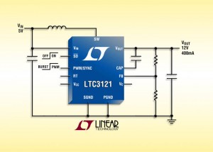 Linear Tech LTC3121 boost converter
