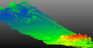 SBG Systems yelloscan lidar point cloud
