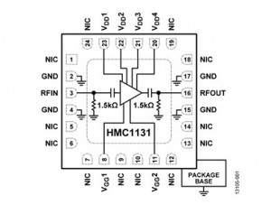 ADI launches GaAs pHEMT driver amplifier - ADI hmc1131