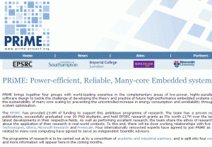 Universities PRiME for energy-efficient mulit-core computing systems