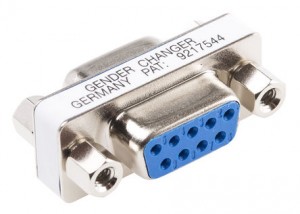 Mini Gender Changer DB9-DB9 - an example of simple yet ingenious D-Connectors
