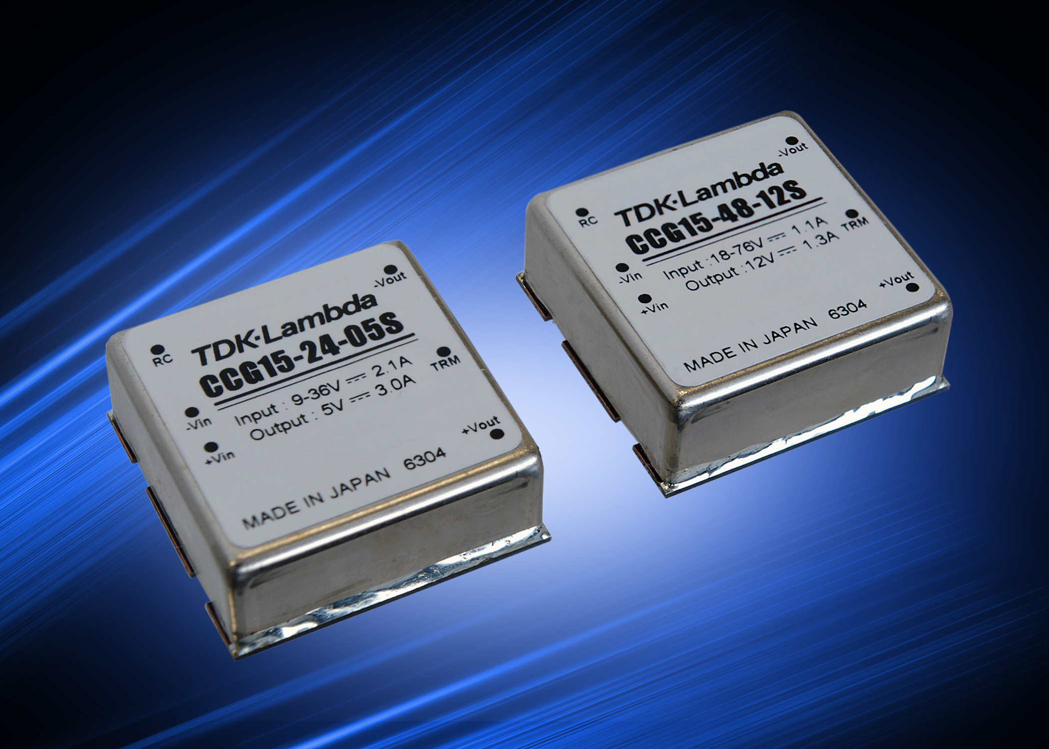TDK puts 15W converter in metal can to reduce EMI