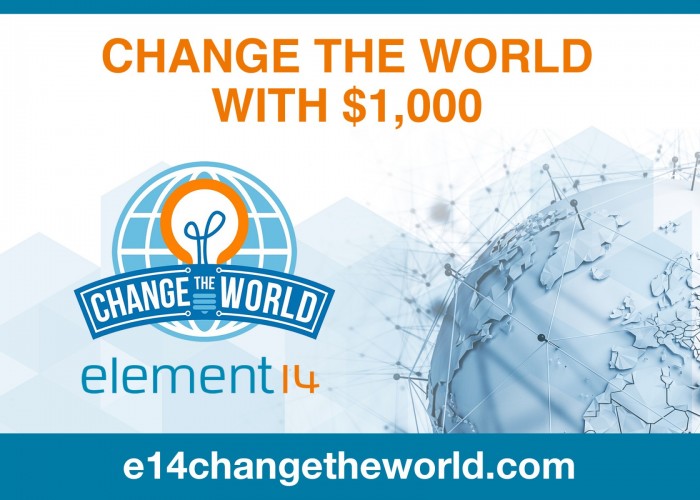 A competition for electronics to Change the World 