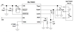 ISL78693 LiFePO4 charger