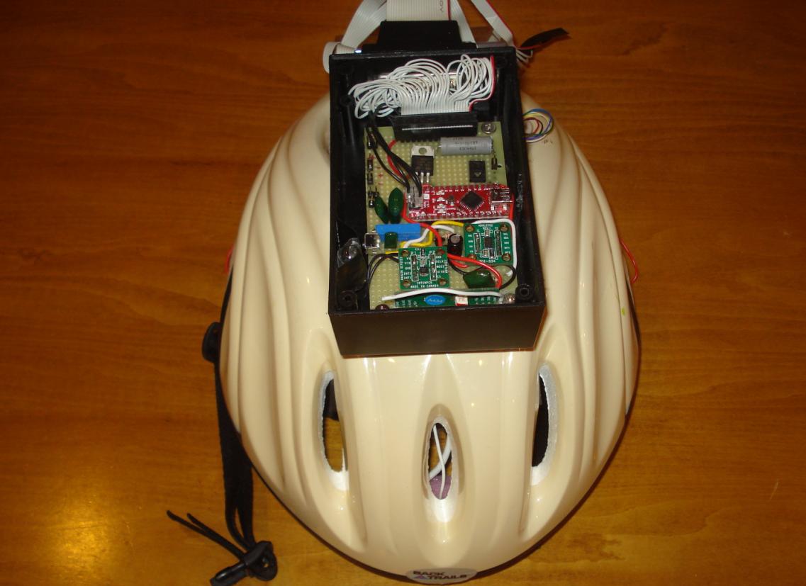 Sports monitor helmet wins design challenge