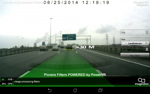 PowerVR imaging framework - Luxoft lane detection