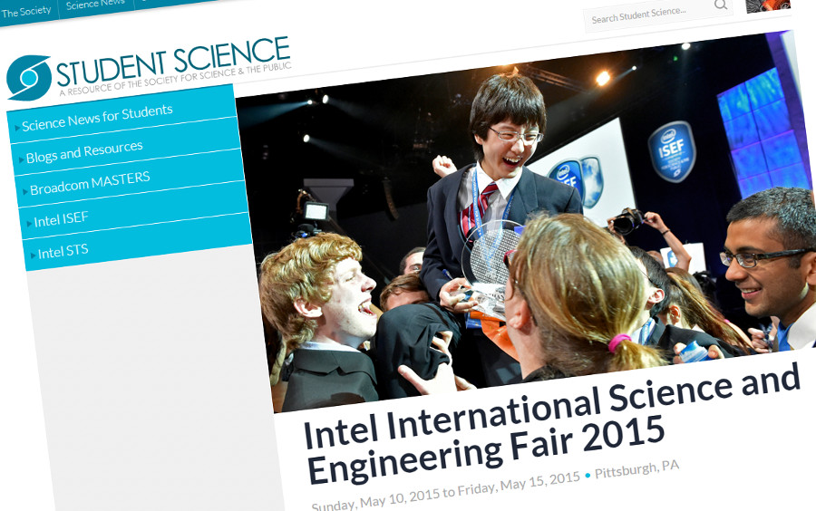 Intel International Science and Engineering Fair Gadget Masters scoop