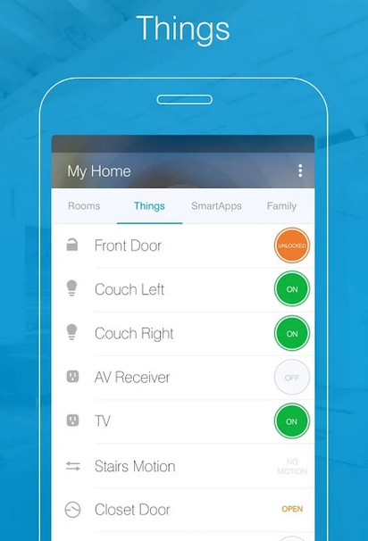 download samsung smartthings app for android