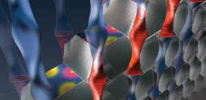 Map of superconducting copper oxide structure. Credit: Nicolle R Fuller