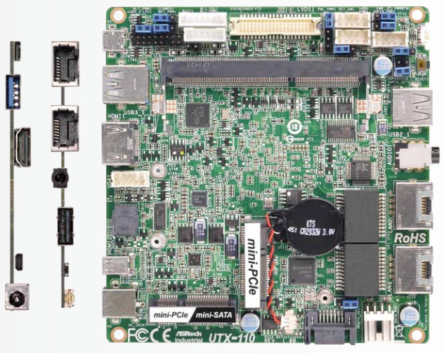 Small single-board PC for IoT gateways