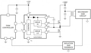 TI UCC27201A - 120V half-bridge driver for automotive