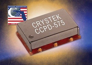 Crystek CCPD-575 - an Ultra-Low Phase Noise LVPECL Oscillator