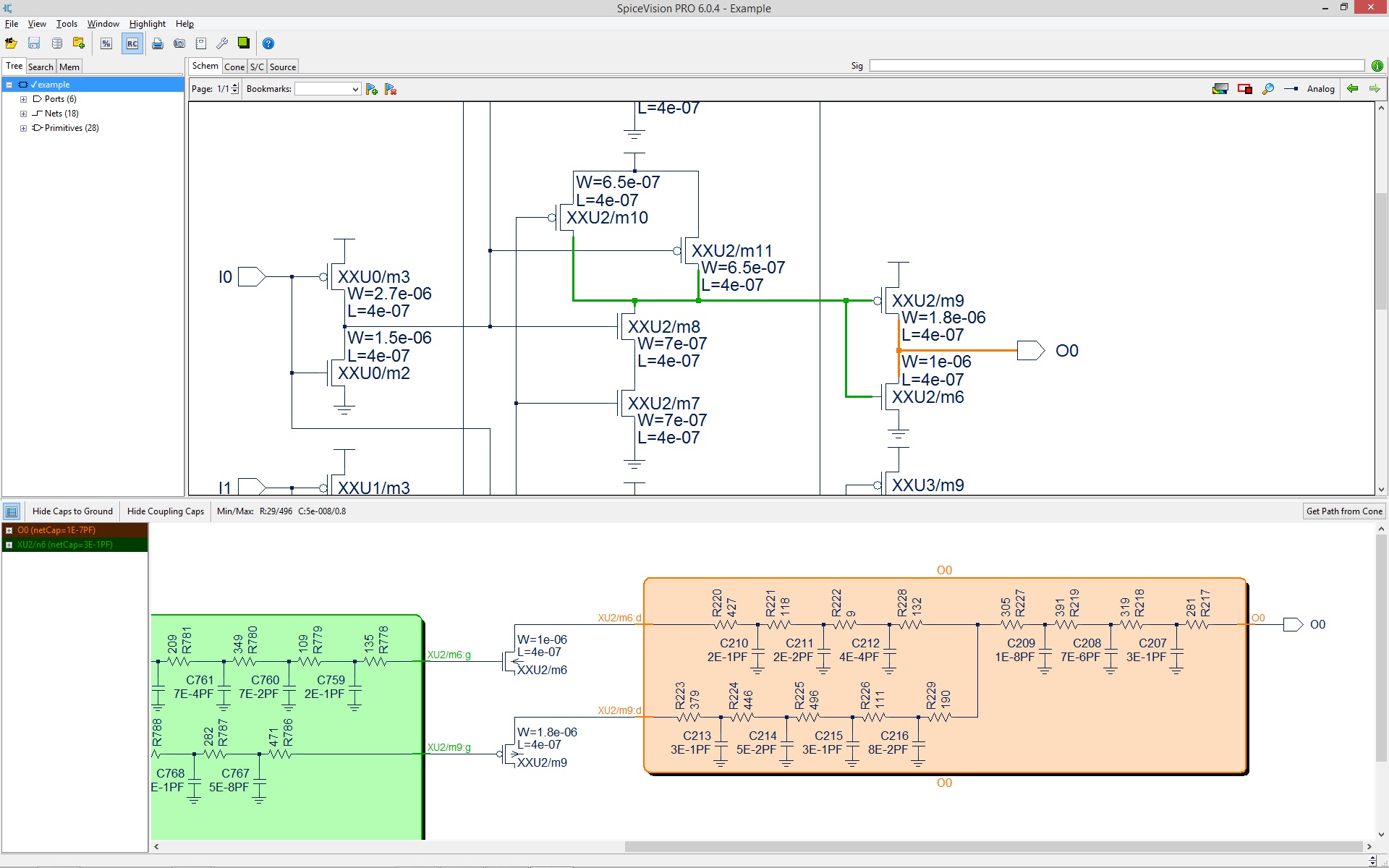Simulation Program With Integrated Circuit Emphasis