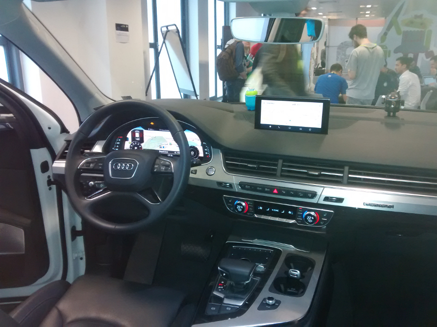 Droidcon London 2015 Audi Q7 3 0 Tfsi Quattro Se Inside