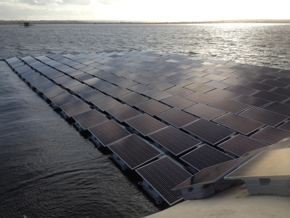 Europe's largest solar cell array floating on a reservoir near you ...