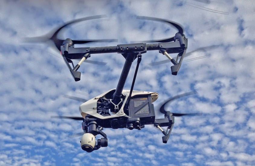 Bristol University drones hunt for minefields