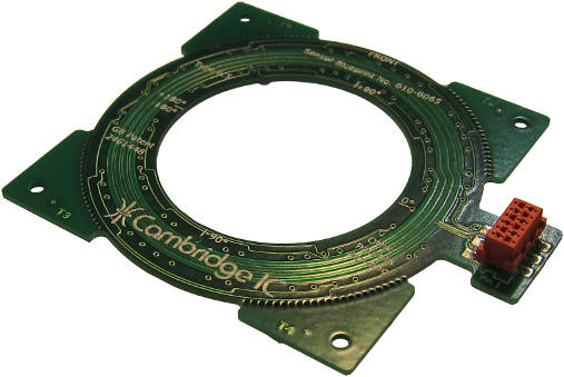 CambridgeIC 14bit inductive shaft encoder copes with misalignment ...