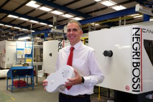 Operations Director Phil Walker (Credit: Keith Taylor) - Icon Plastics sees benefits of robotics technology