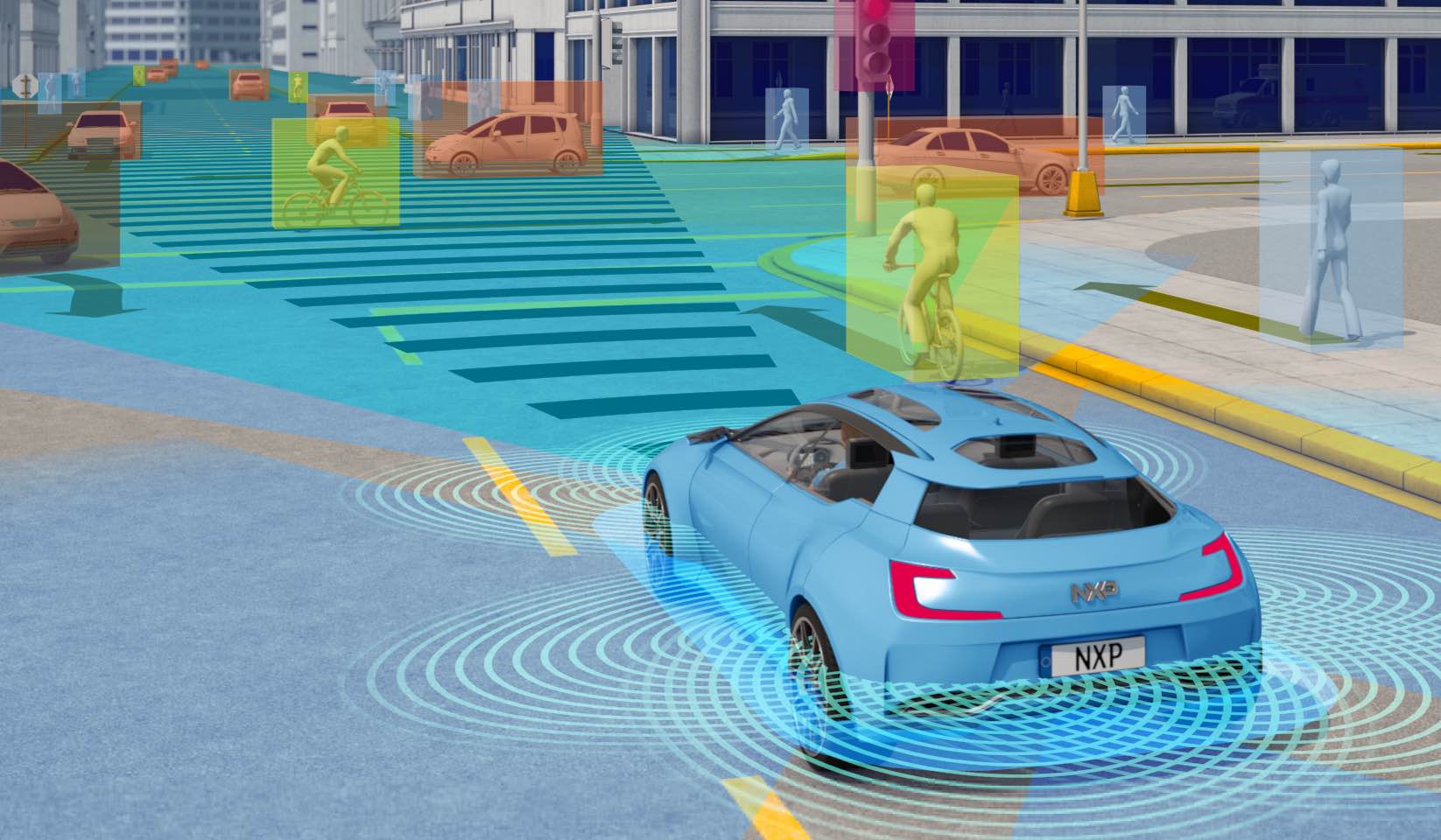 autonomous sensors cars safe automotive nxp market electronics