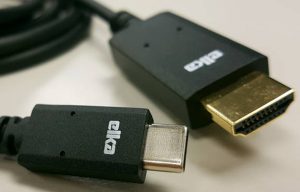 Elka HDMI alt mode over USB-C cable Cypress