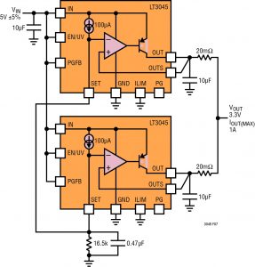 LDOs used in parallel