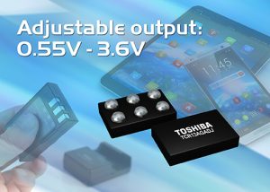 Toshiba launches 0.8x1.2x0.33mm CMOS LDO regulator Toshiba launches 0.8x1.2x0.33mm CMOS LDO regulator