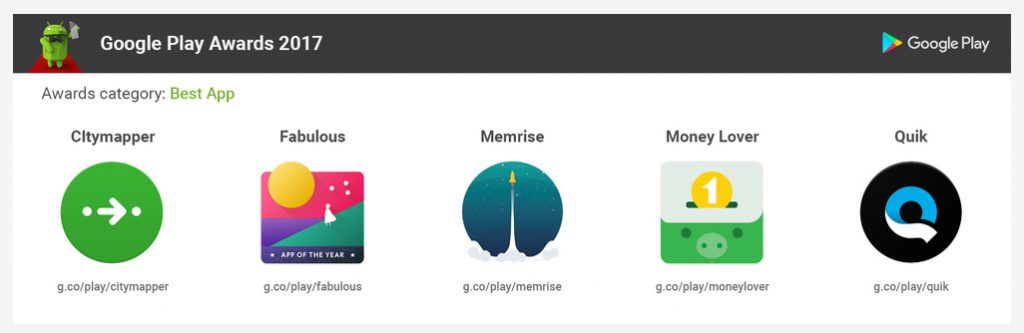 Memrise app scoops Google Play Awards
