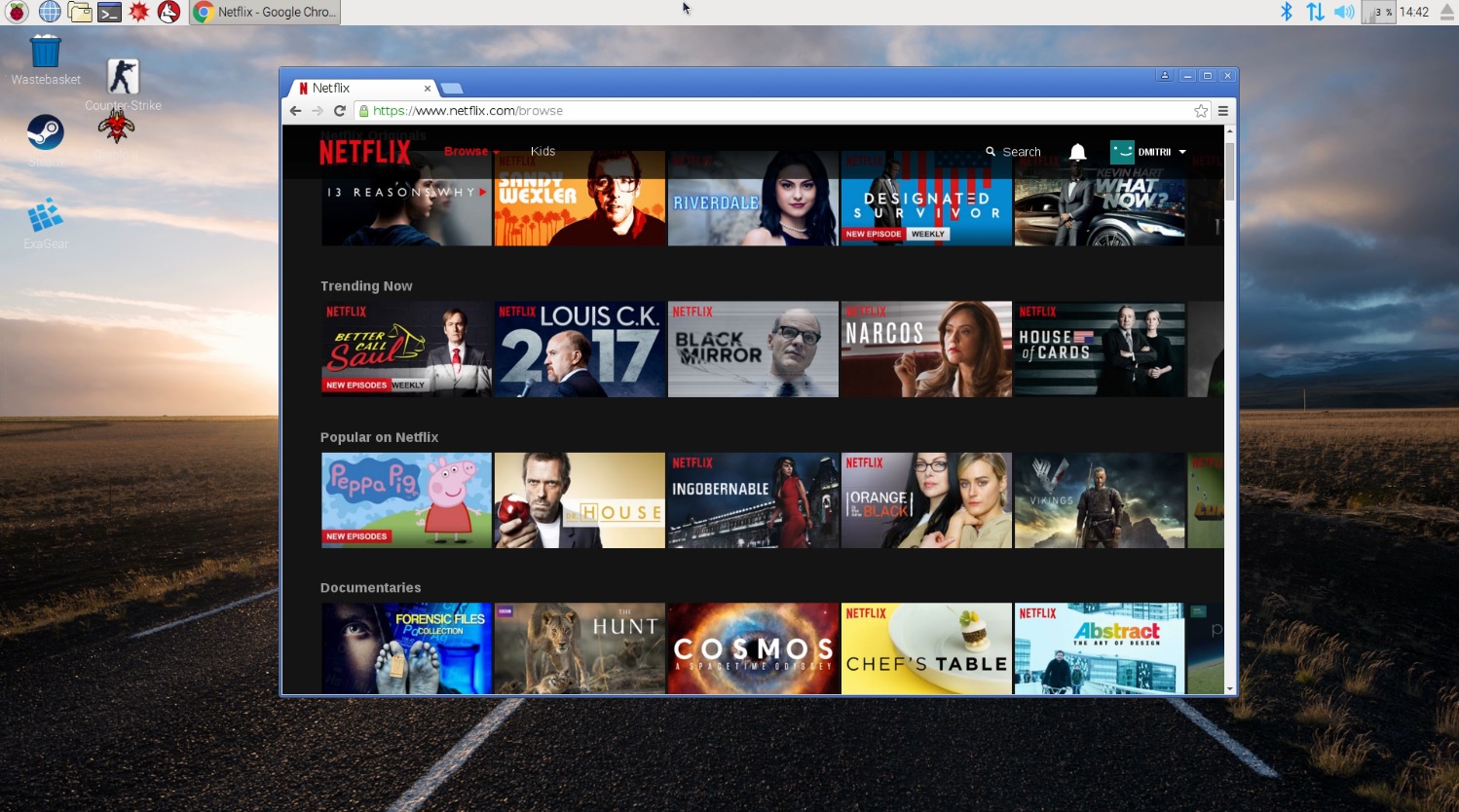 Raspberry Pi runs Netflix video streaming