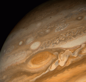 Voyager image of Jupiter