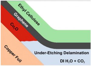 University of Illinois graphene delamination