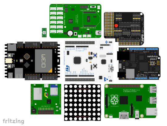 fritzing parts libraries