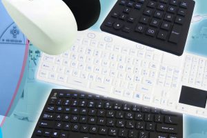 Diamond washable anti-microbial keyboards