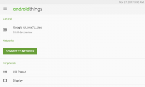 Android Things - Developer Preview 6