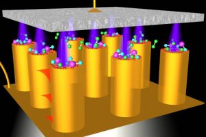 Kings College gold nano-rod tunnelling