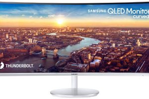 Samsung-CJ791 curved 34in OLED monitor