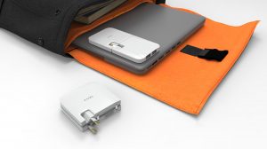 Laptop charger slims down and aims to be foldable