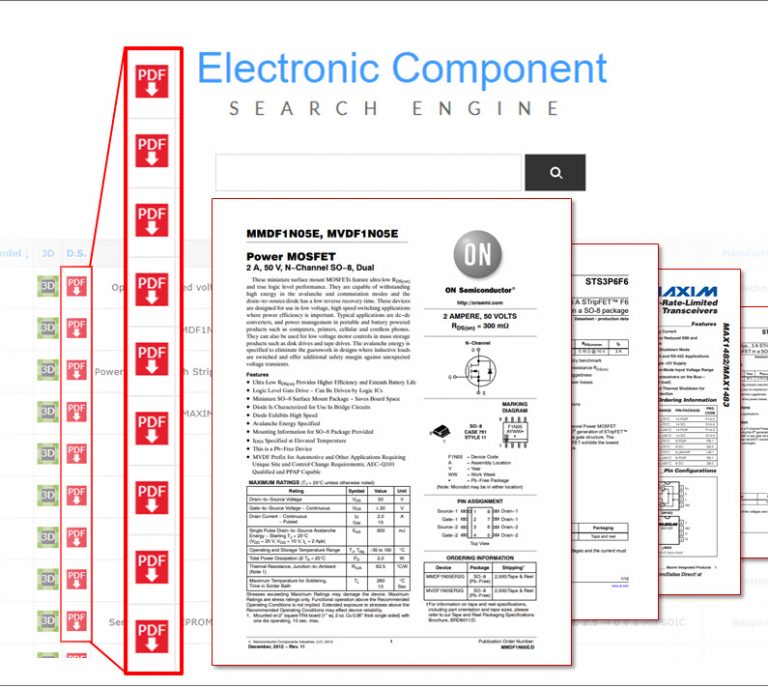 Components Datasheets - View And Download For Free