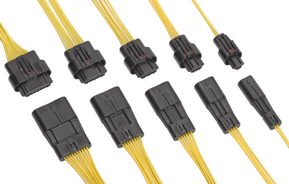 Waterproof wiretowire connectors for up to 6A