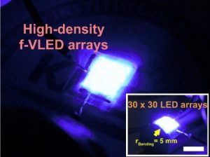 KAIST-blue vertical-micro-LED-array