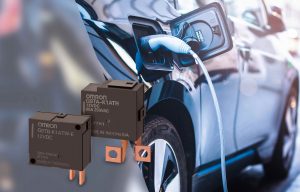 Omron tunes 120A AC latching relay for electric vehicles
