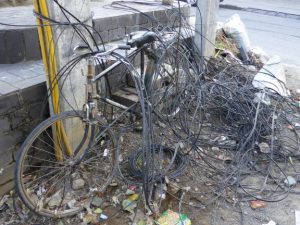 Nepal bicycle-wiring