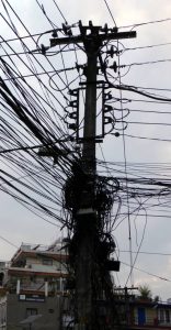 Nepal pole-wiring