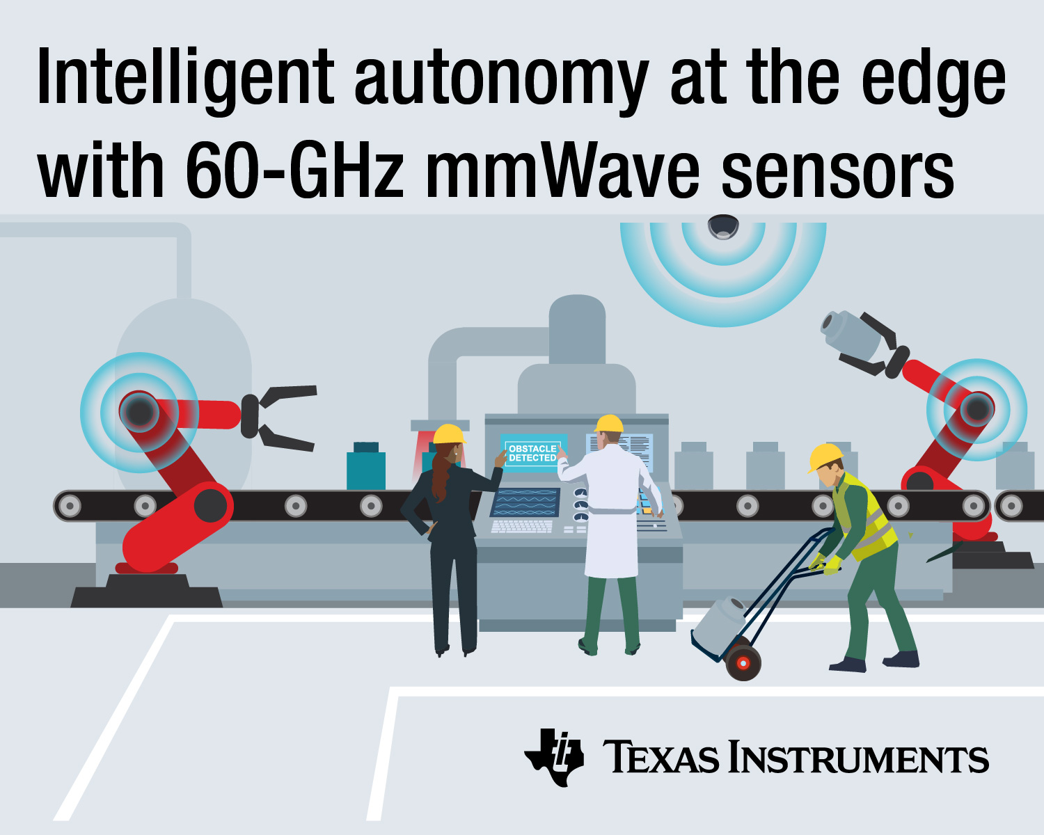 TI Launches 60GHz MmWave Sensors