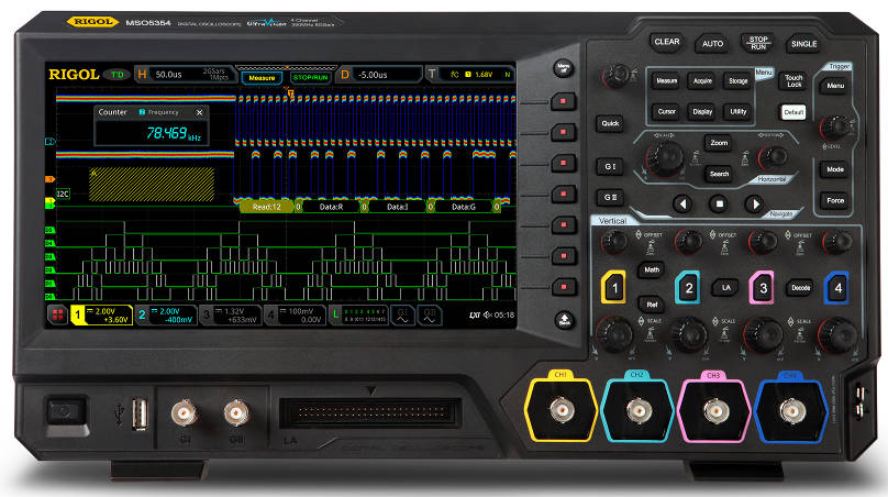 Rigol Scope Python Example Electronica: More on Rigol's 350MHz scope | Electronics Weekly
