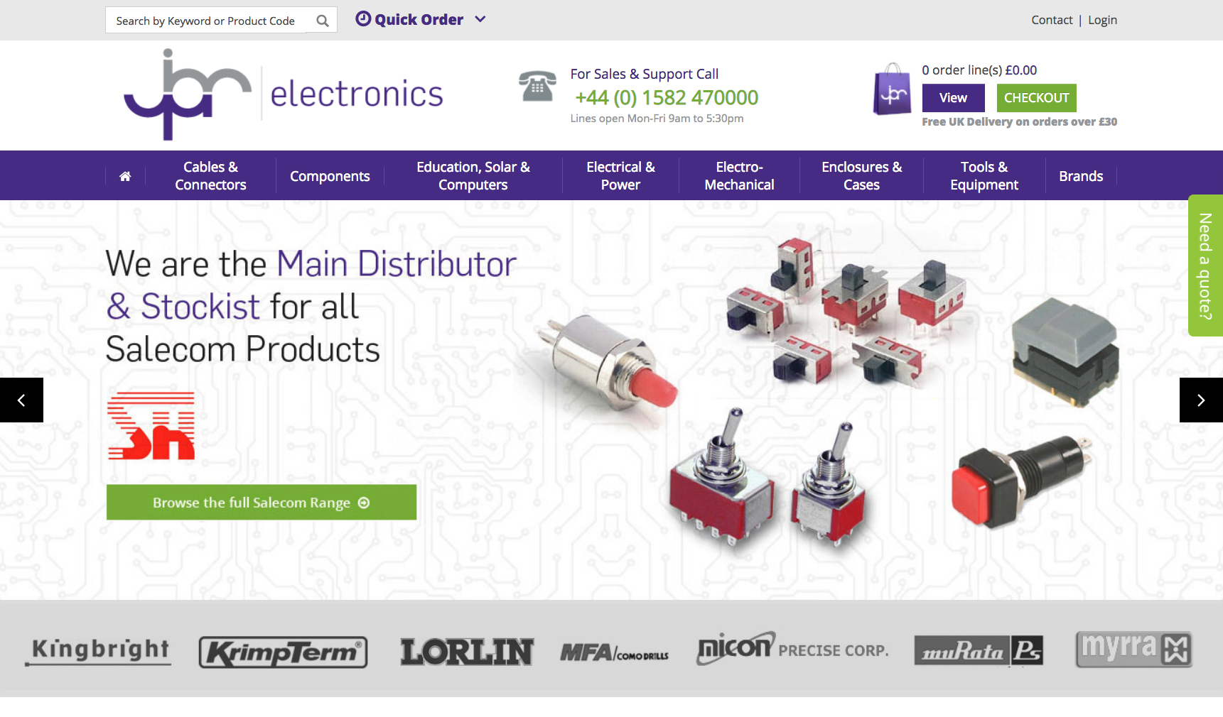 JPR Electronics upgrades portal