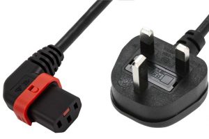 Schaffner-locking-IEC-mains-connector